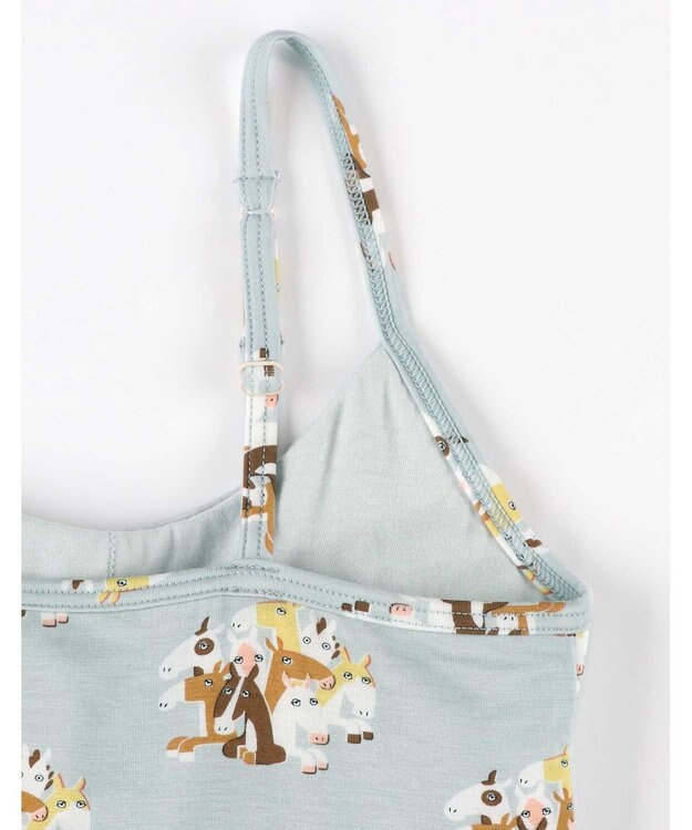 une nana cool 2026年お年賀「まるっとうまくいく」 カップ付きキャミソール グレー