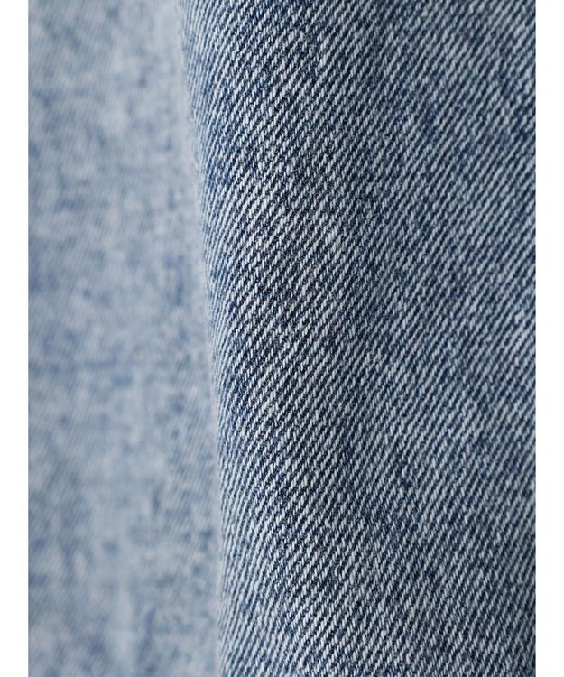 Green Parks ・ＥＬＥＮＣＡＲＥ　ＤＵＥ　ノーカラーデニムベスト Blue