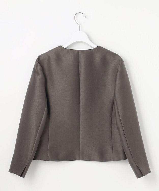 自由区 ライトダブルクロス ジャケット グレー