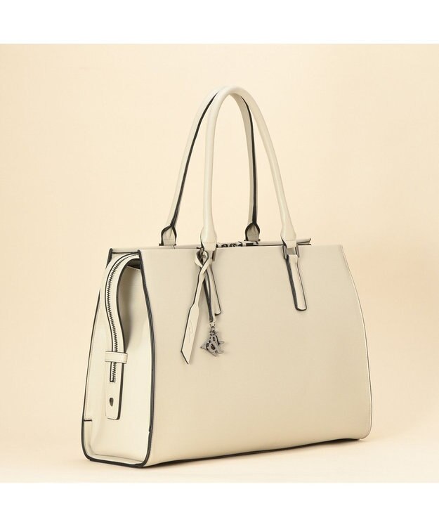 ACE BAGS & LUGGAGE 【雑誌掲載】 W&.Day Night トッテン スクエアトート 11753 ダブルアンドデイナイト 通勤 A4サイズ 13.3インチPC アイボリー