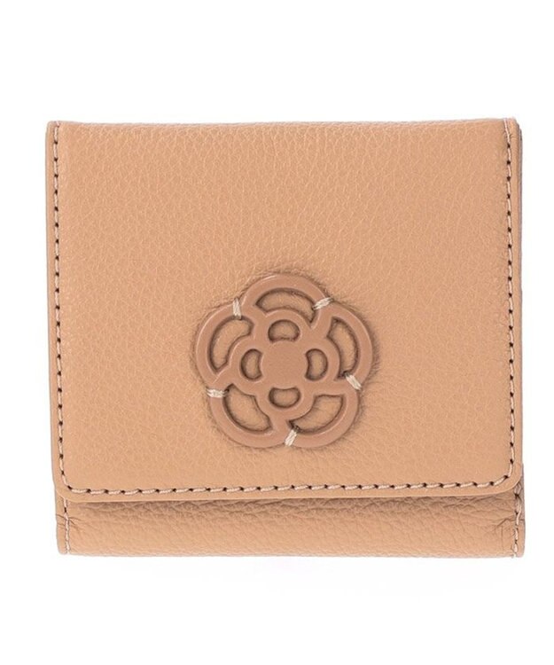 CLATHAS アンブラン BOX二つ折り財布 ベージュ