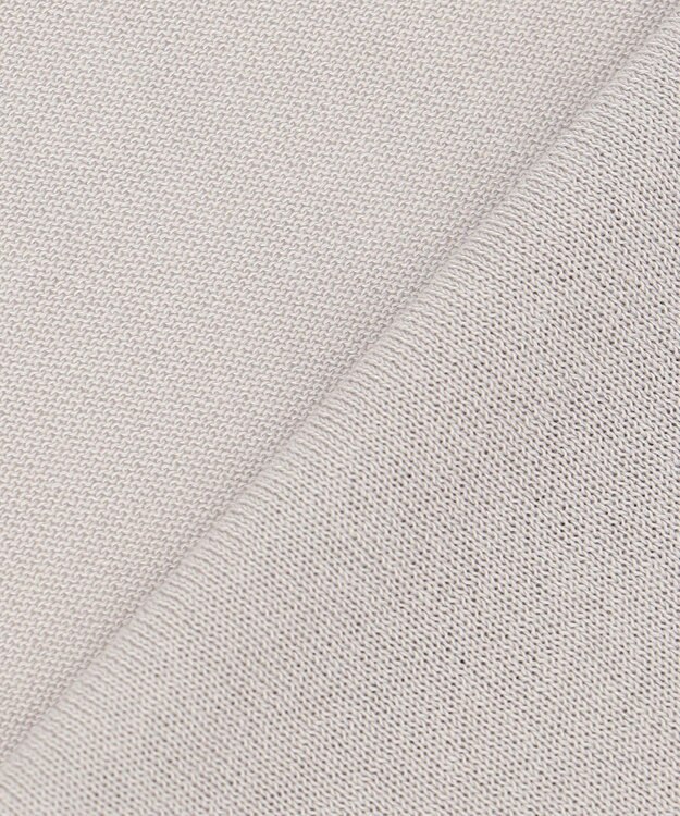 UNFILO L 【洗える】接触冷感シアーカーディガン ライトグレー系