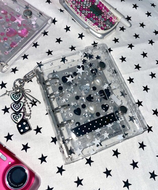 WEGO クリアグラフィックシールバインダー 柄2