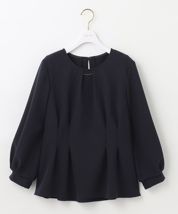 ANY SIS S 【ご好評につき追加生産！優木まおみさんコラボ】秒映えセレモニー セットアップ ネイビー×ネイビー