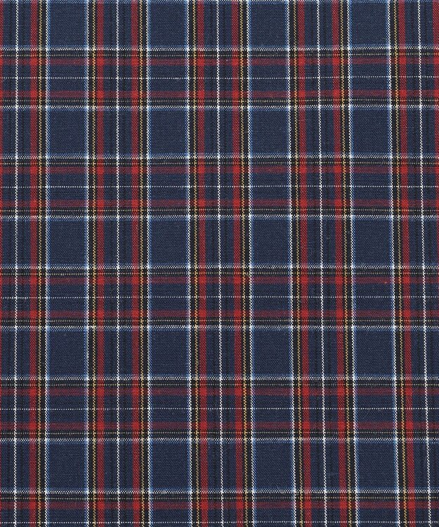 J.PRESS MEN チェックハンカチ ブルー系3