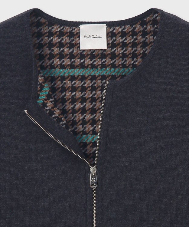 Paul Smith ダブルフェイス ジップアップ ジャケット ダークグレー