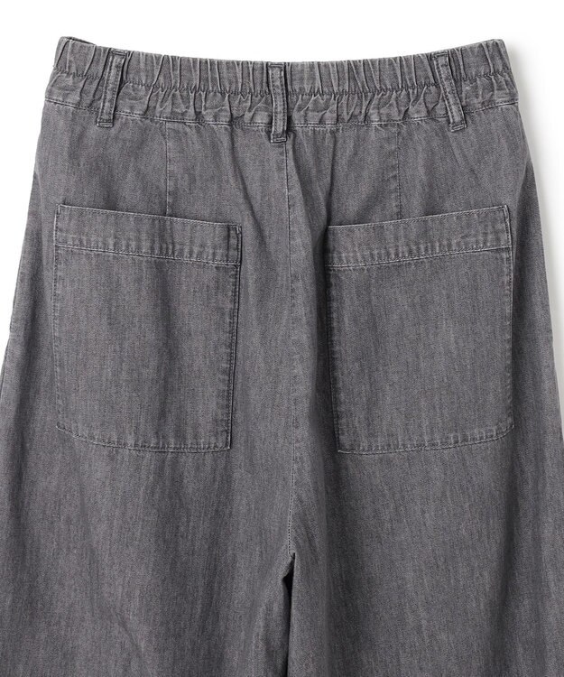 uncrave ライトデニム ワイドパンツ グレー