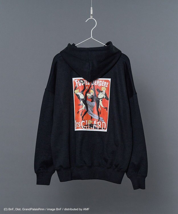 CRAFT STANDARD BOUTIQUE アートコラボ【ジュール・シェレ】パーカー Black