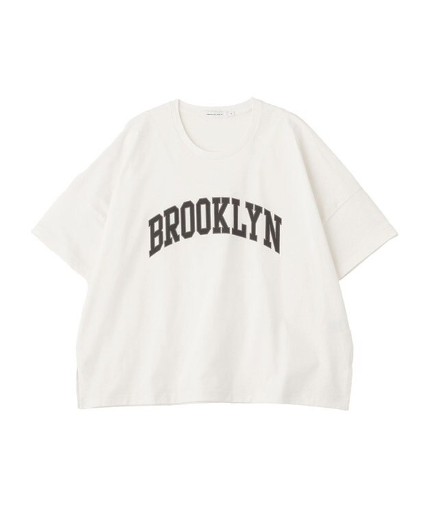 AMERICAN HOLIC BROOKLYN ロゴTシャツ Off White