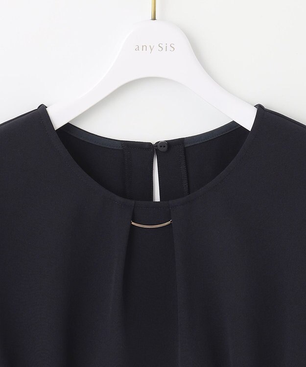 ANY SIS S 【ご好評につき追加生産！優木まおみさんコラボ】秒映えセレモニー セットアップ ネイビー×ネイビー