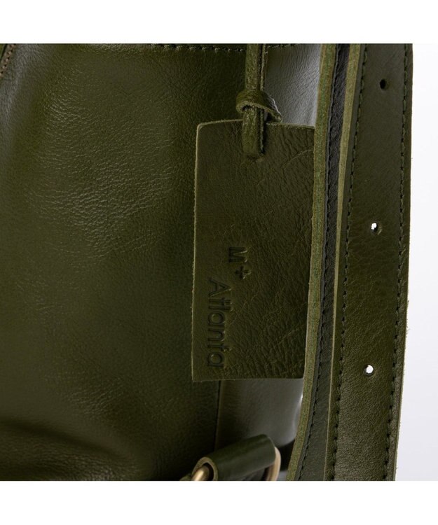 UNBILLION アトランタ ATLANTA / 牛革2wayリュック グリーン