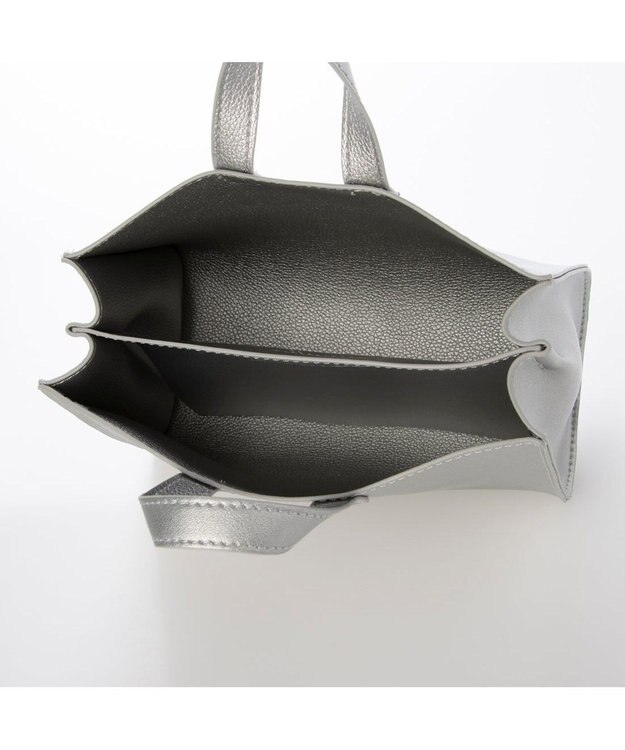 UNBILLION カシュカシュ cachecache / ミニトート付サイドポケット2wayトーバッグ シルバー