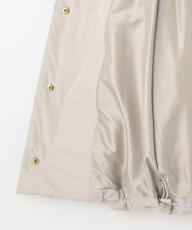 UNFILO 【ストール付き】ショートダウン ベージュ系