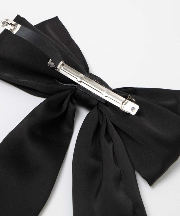 WEGO LBIGダブルリボンバレッタ ブラック