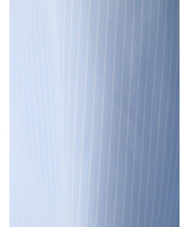 earth music&ecology Ｔ／Ｃ　スタンドフリルブラウス Stripe