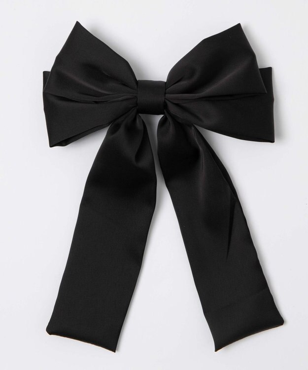 WEGO LBIGダブルリボンバレッタ ブラック