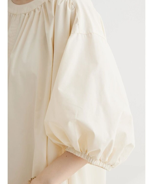 Green Parks ■ＥＳＣＡＲ　バックオープンギャザーワンピース Ivory