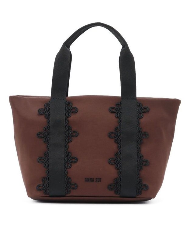 ANNA SUI タフィ トートバッグ（小） ブラウン