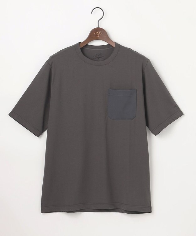 JOSEPH ABBOUD MOUNTAIN 【太陽光熱をコントロールする高機能素材】SOLAMENT ベア天竺Tシャツ グレー系