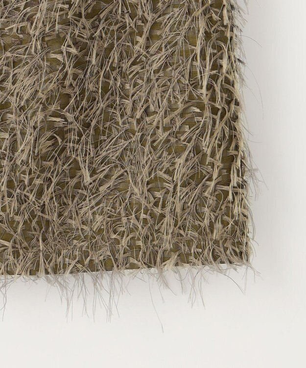 自由区 L 【カタログ掲載】フェザージャカード スカート カーキ