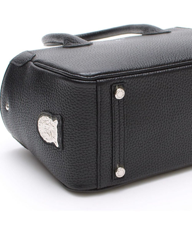 A.D.M.J. 牛革ミニトートバッグ※SILVER金具 SHIKKOKU
