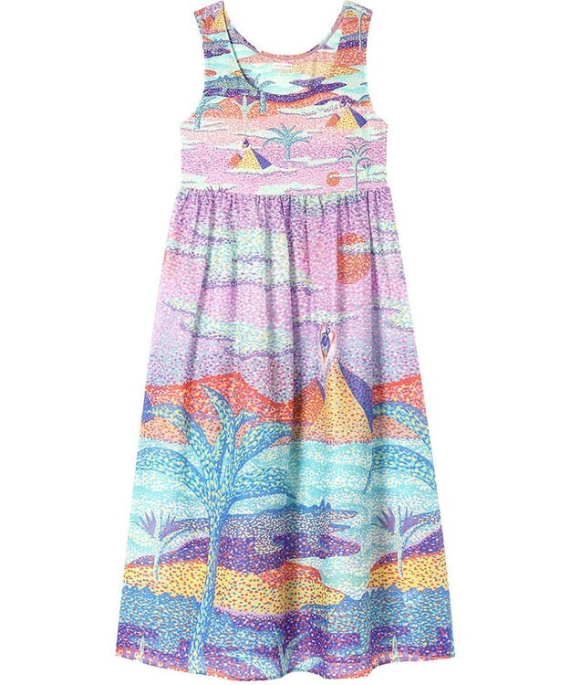 tsumori chisato SLEEP ツモリチサト ワンピース ノースリーブ ルームウェア レディース UNT161 /ワコール パープル