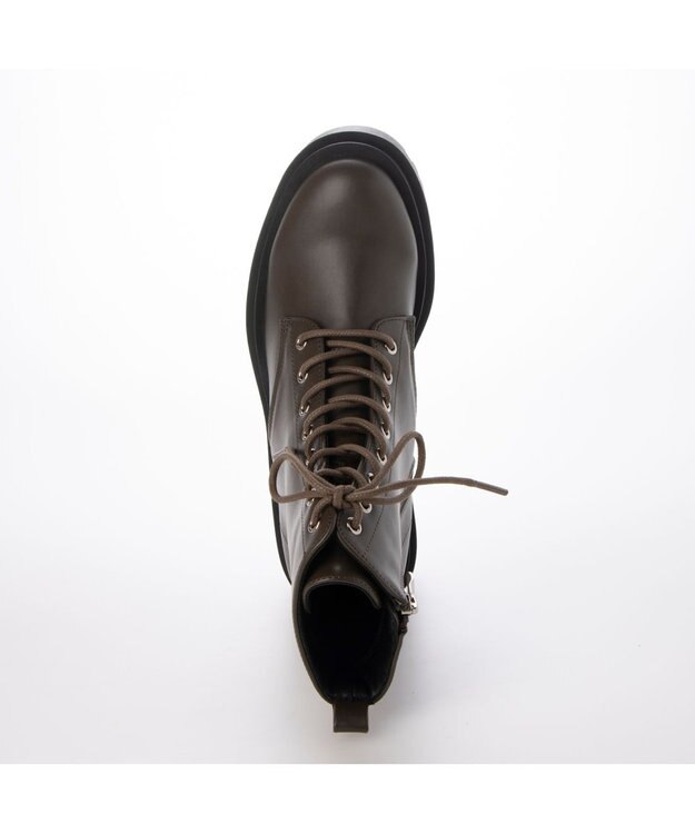 MODE ET JACOMO <noyau>レースアップワークブーツ カーキ