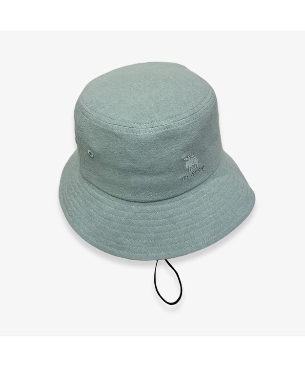林八百吉商店 moz  綿麻ひも付きハット グリーン