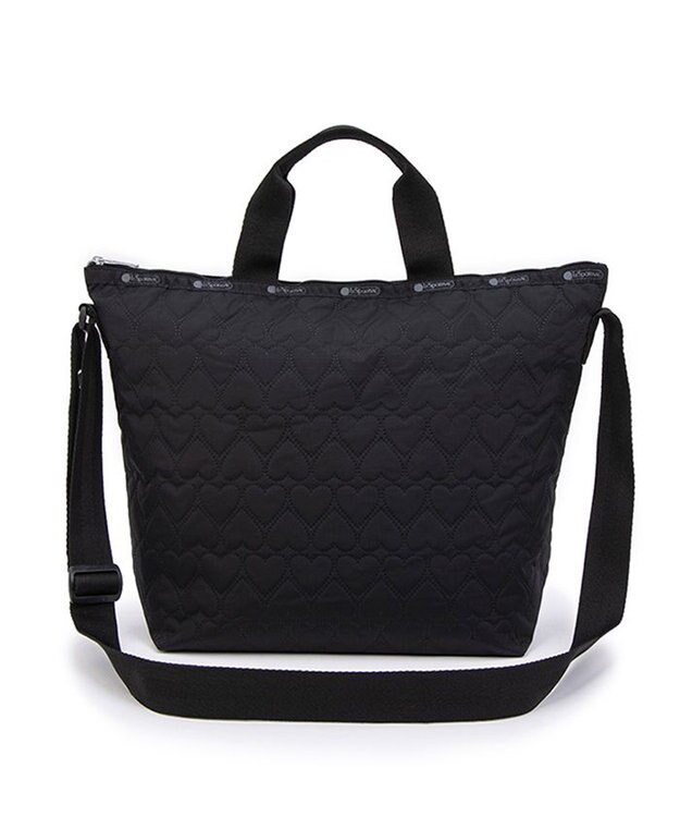 DELUXE EASY CARRY TOTE/ブラックハートデボス / LeSportsac