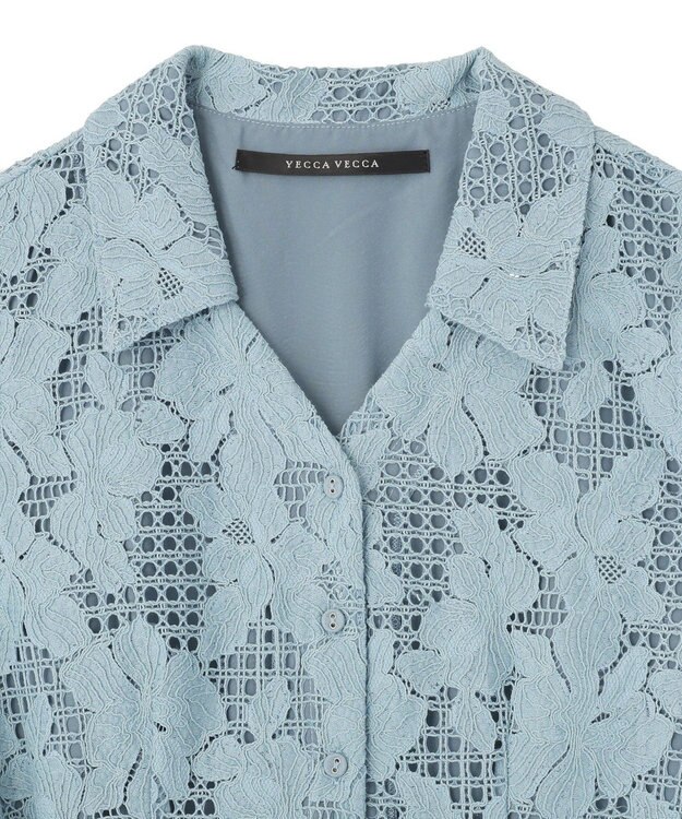 YECCA VECCA レースワンピース Blue