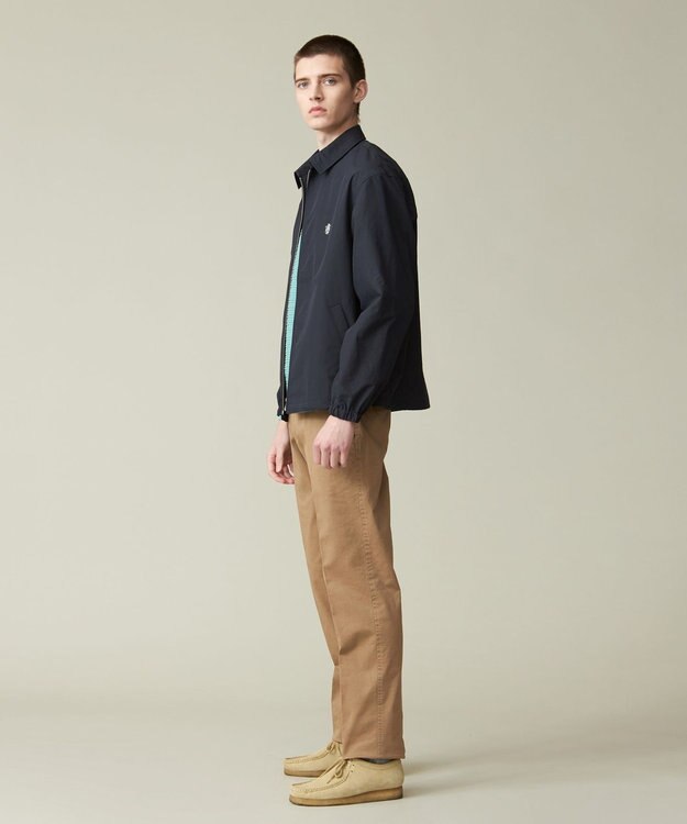 J.PRESS MEN 【撥水】ジップアップ コーチブルゾン ネイビー系