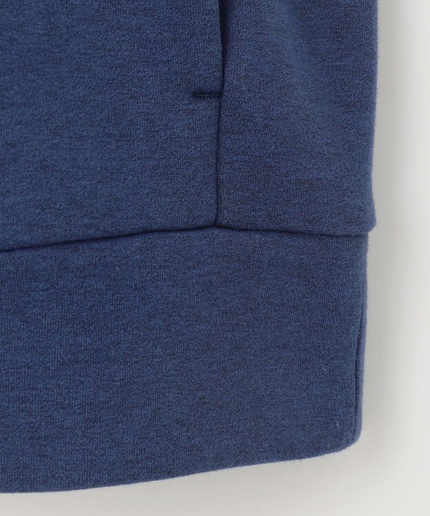 JOSEPH ABBOUD MOUNTAIN 【軽量/ソフト/イージーケア】ソフトダンボール ニット パーカー ネイビー系