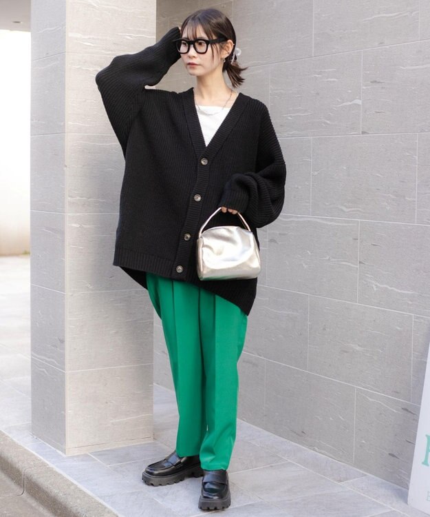 WEGO ルーズカーデ ブラック