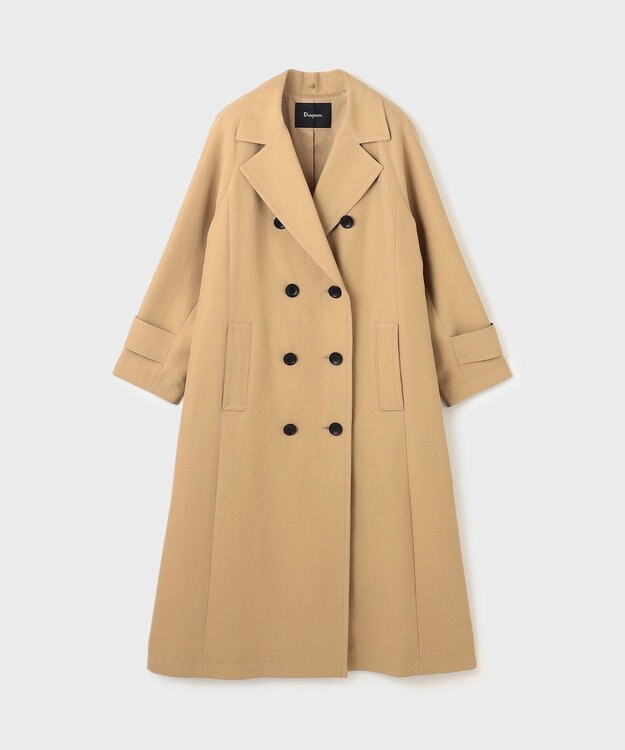 GRACE CONTINENTAL ジャケットレイヤードトレンチ キャメル