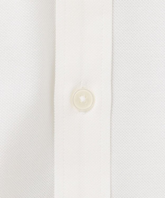 GOTAIRIKU 【吸水速乾】クールマックス鹿の子 ビズシャツ_スナップダウン ホワイト系