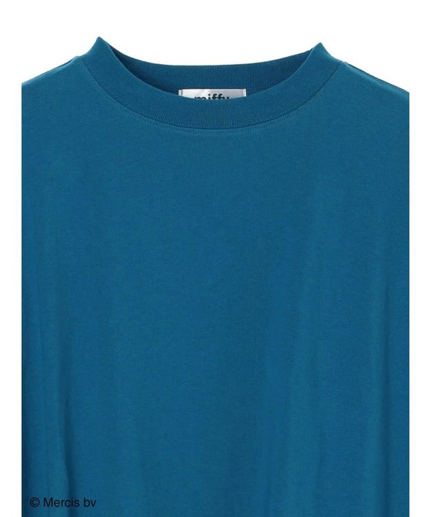 Green Parks ｍｉｆｆｙ／袖刺繍ロンＴ Blue