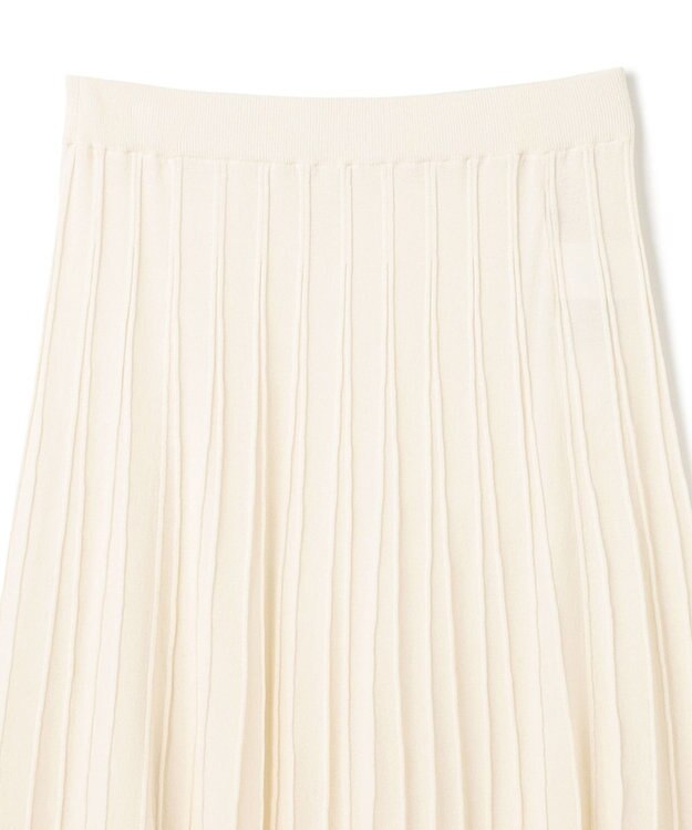 BEIGE， MONSTERA / ニットスカート Ecru