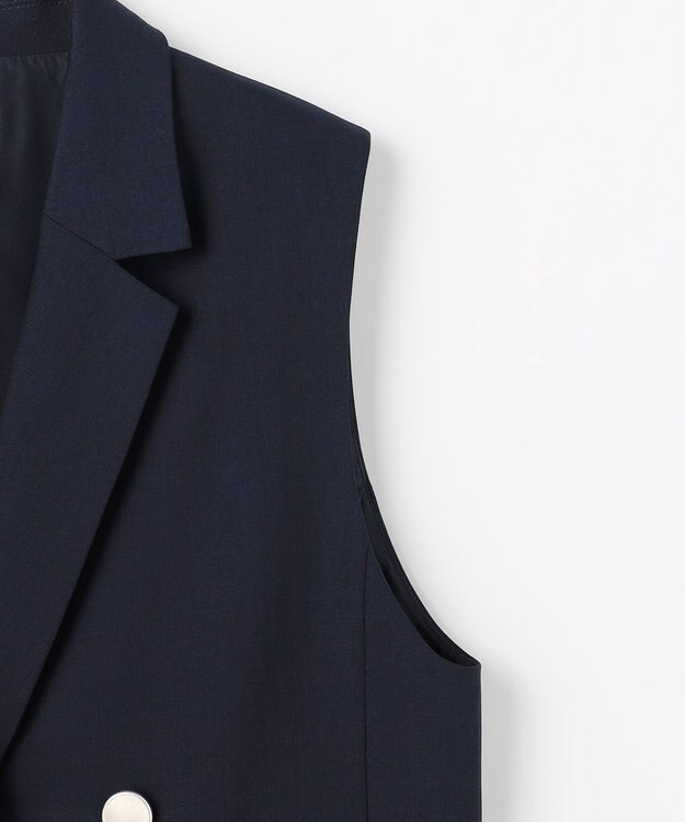 ANY イージーケアライトストレッチジレ ネイビー