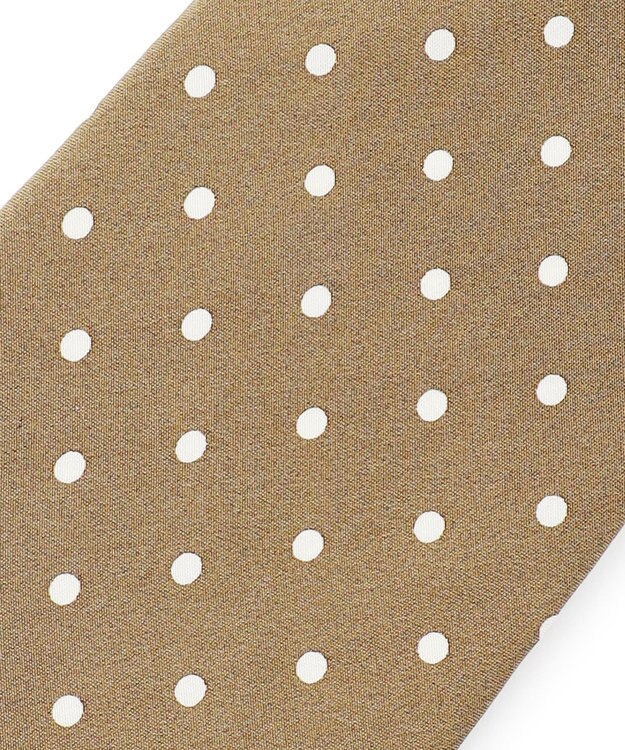 J.PRESS MEN ハンドプリントドット ネクタイ ブラウン系6