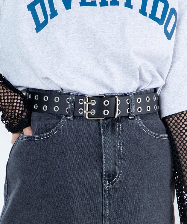 WEGO ダブルハトメベルト ブラック