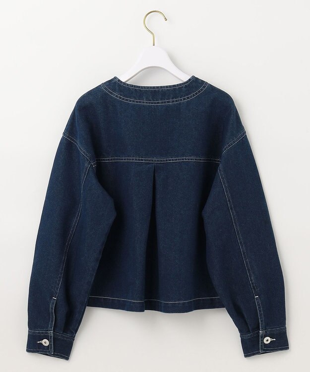 ANY SIS 【洗える】ライトツイルデニム ジャケット インディゴ