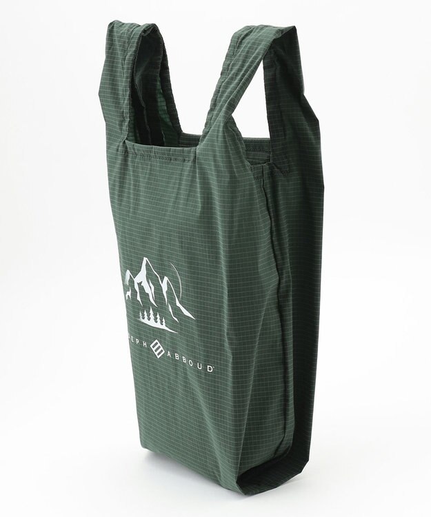 JOSEPH ABBOUD MOUNTAIN 【UNISEX】パワーリップルワシャー エコバック カーキ系