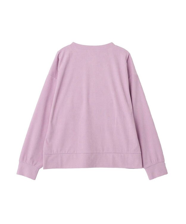 CRAFT STANDARD BOUTIQUE リングドットボタンカーディガン Pink