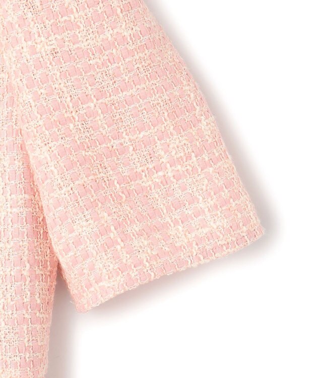 TOCCA 【洗える・消臭】 TWEED BLOSSOM ドレス ピンク系5