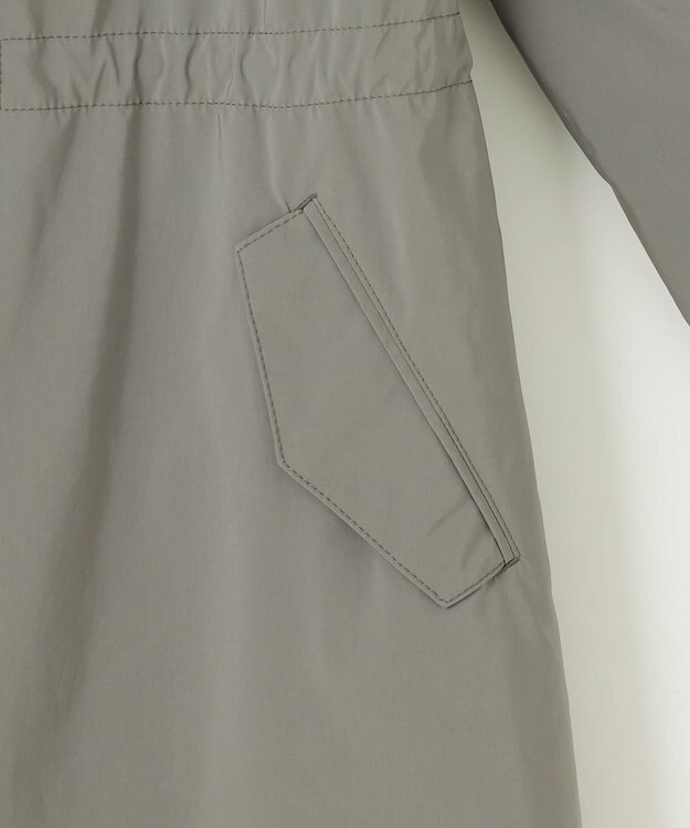 J.PRESS LADIES S 【洗える・撥水】Artirosa モッズ コート モカグレー系