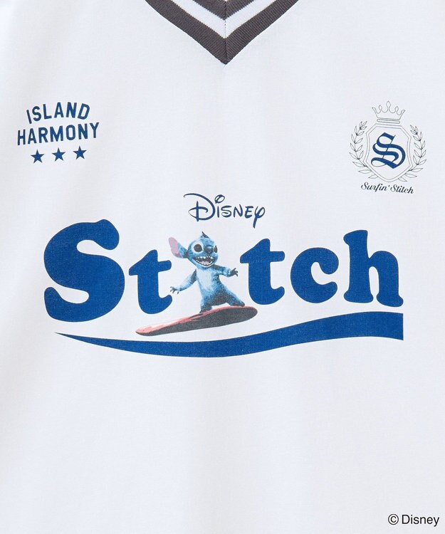 Green Parks スティッチ／ゲームＴシャツ White