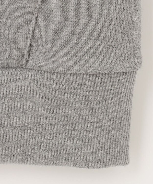 PW CIRCULUS 【WOMEN】アスレジャー 裏毛 ジップアップ パーカー ライトグレー系