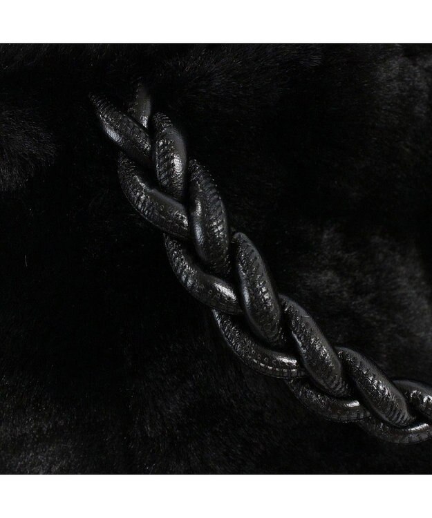 ROOTOTE 1262【エコファートート】LT.デリ.ファーバスケット-A 01：ブラック