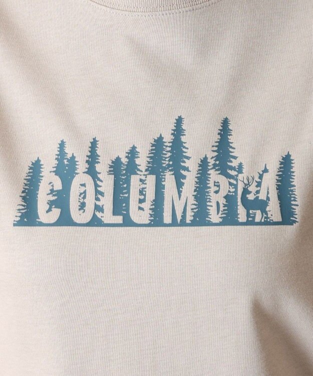 Columbia Columbia/ ウィメンズヤハラフォレストショートスリーブTシャツ /コロンビア Flint Grey Logo