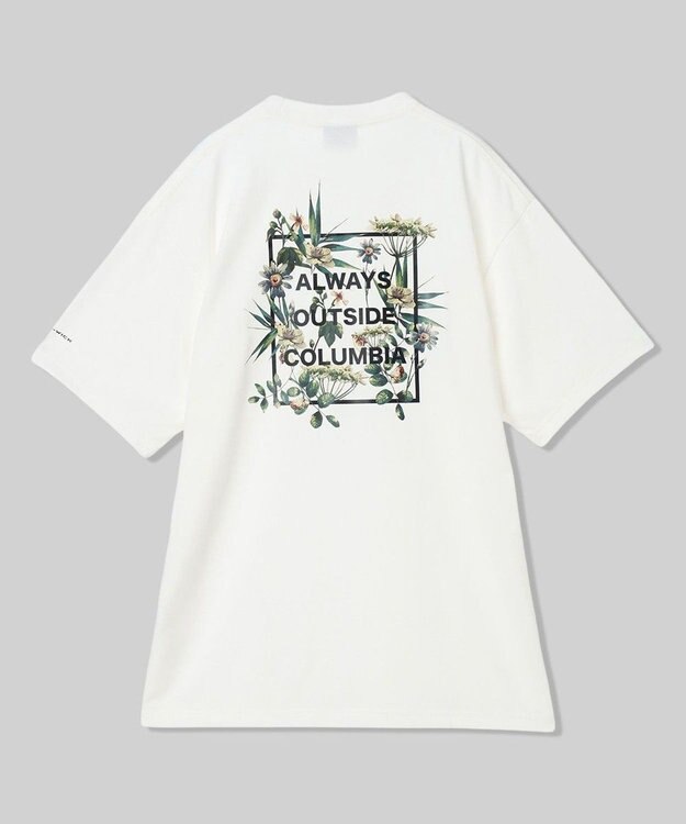 Columbia Columbia/ エルデンパスグラフィックショートスリーブTシャツ /コロンビア Sea Salt Back Print Botanical